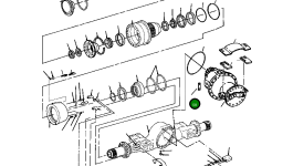 Штанга крепления Т-образной трубки тормоза 1110 885 C1 Komatsu