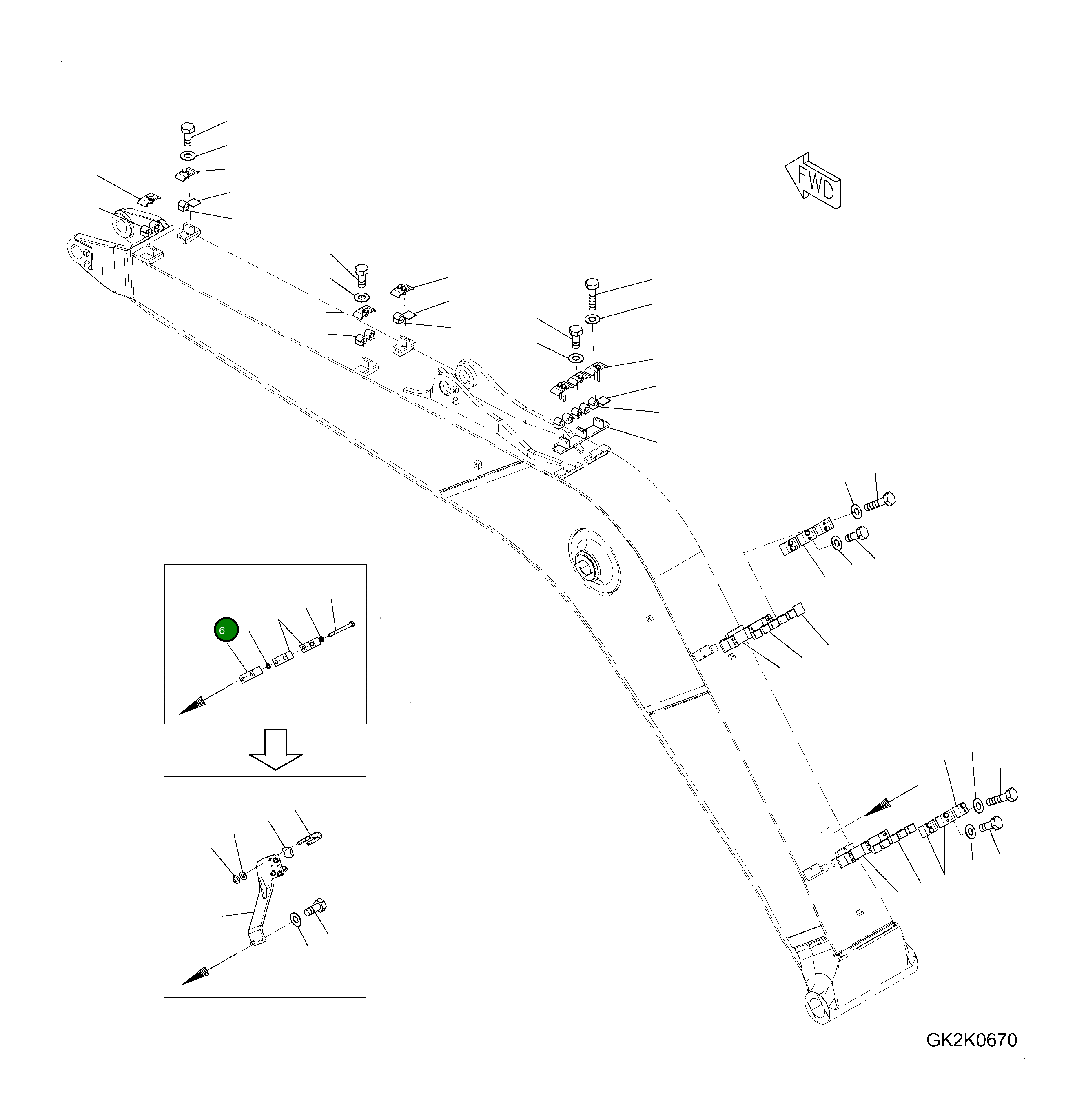 Сиденье 20G-70-34250 Komatsu