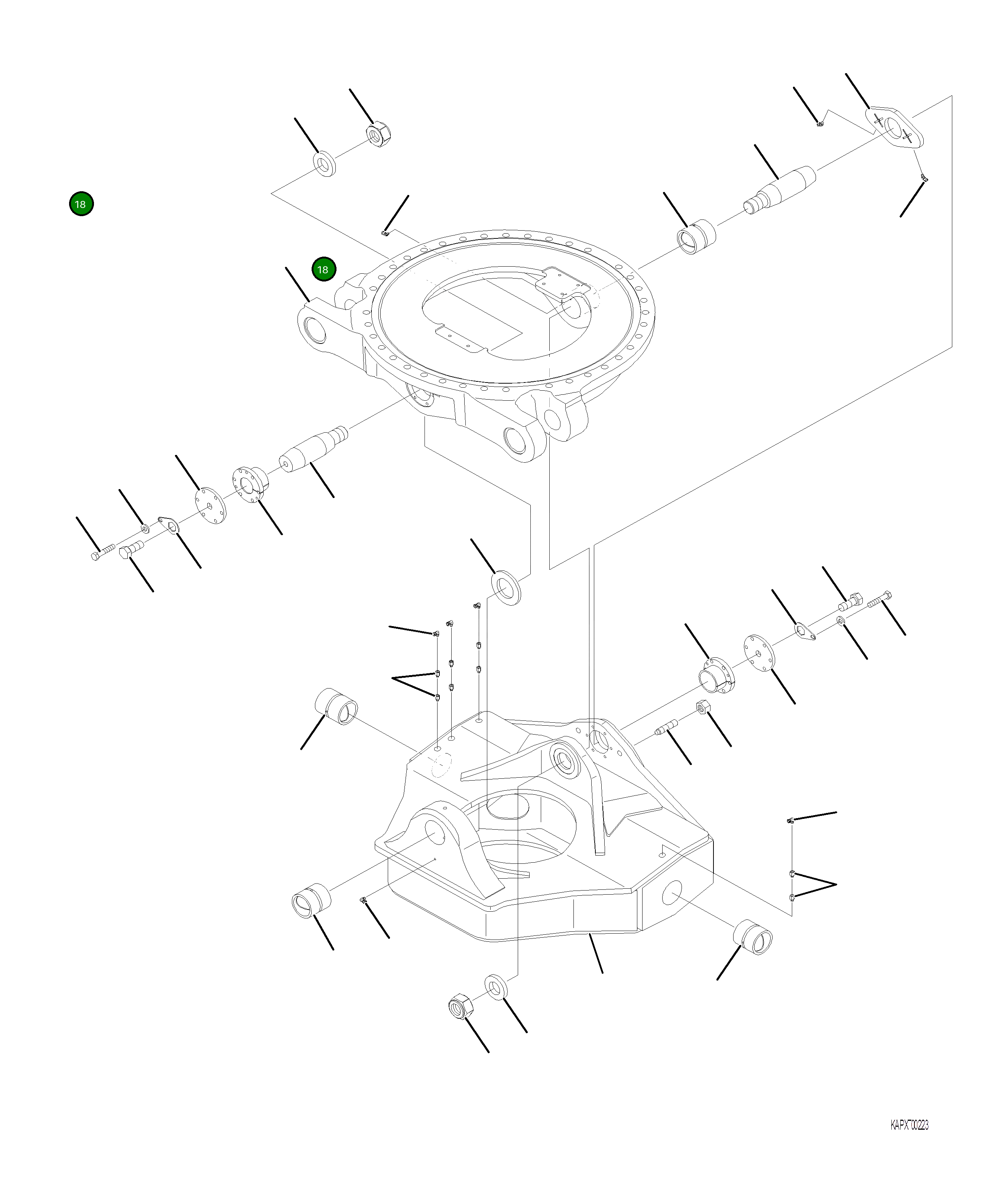 Шайба 4A1-98-21280 Komatsu