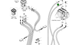 Шланг PF3/8-3800L 2184-1046D244 Komatsu