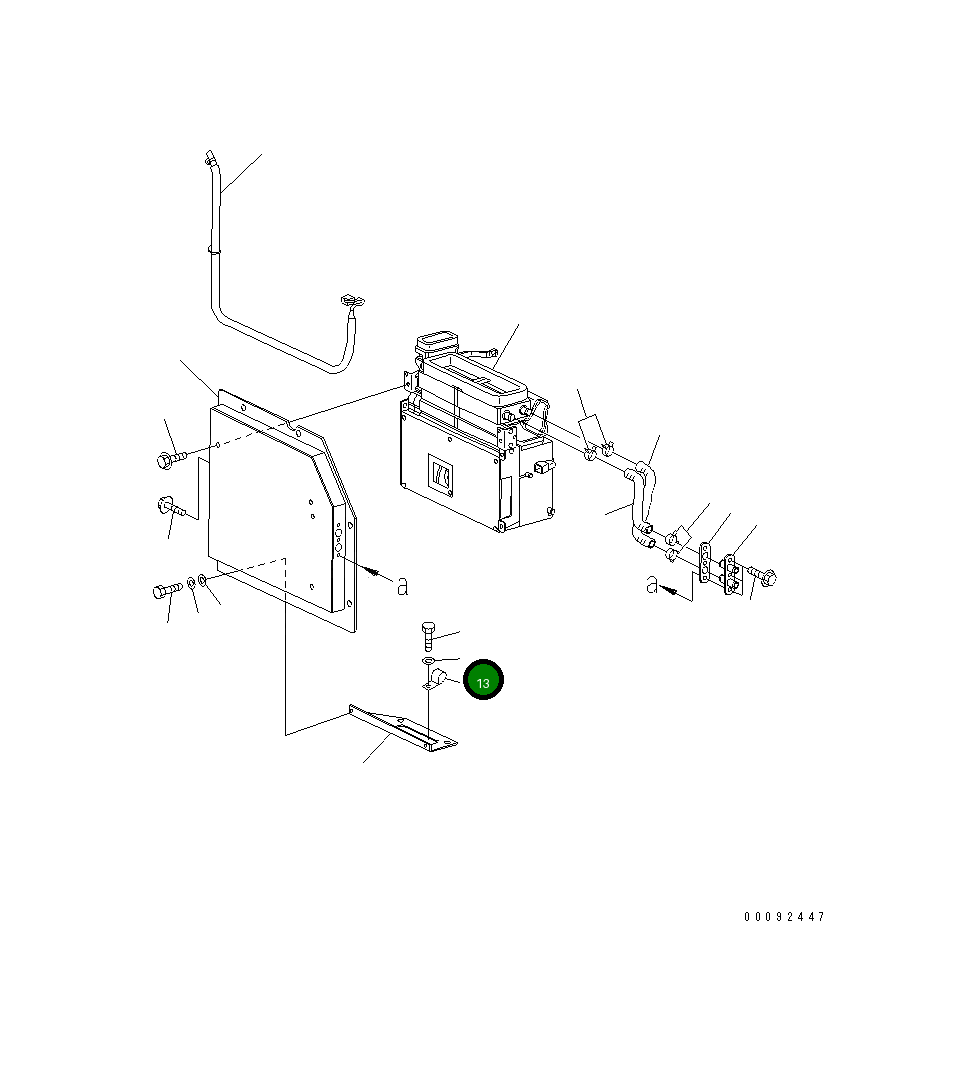 Шайба ANWPB05000GA Komatsu