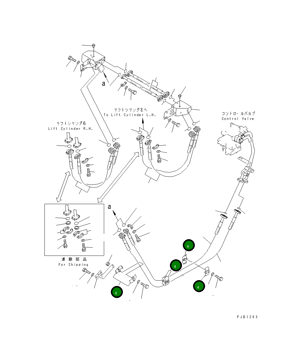 Хомут 195-61-16170 Komatsu