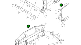 Отвал 17A-937-4111 Komatsu
