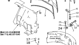 Лист 21X-54-21520 Komatsu