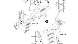 Сиденье 425-54-43870 Komatsu