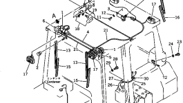 Отвал 201-54-42810 Komatsu