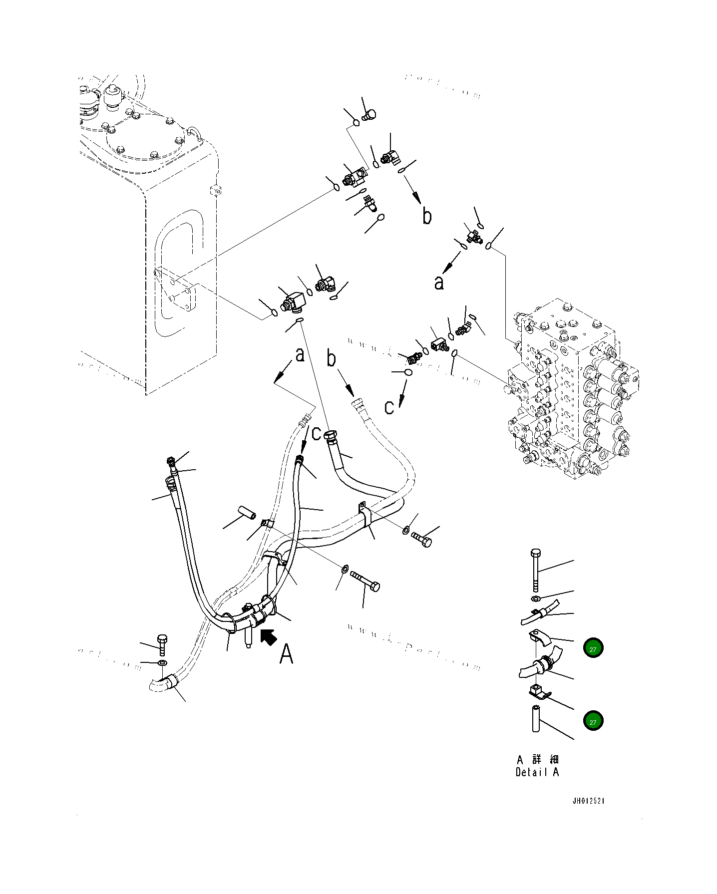 Хомут 0709410620 Komatsu