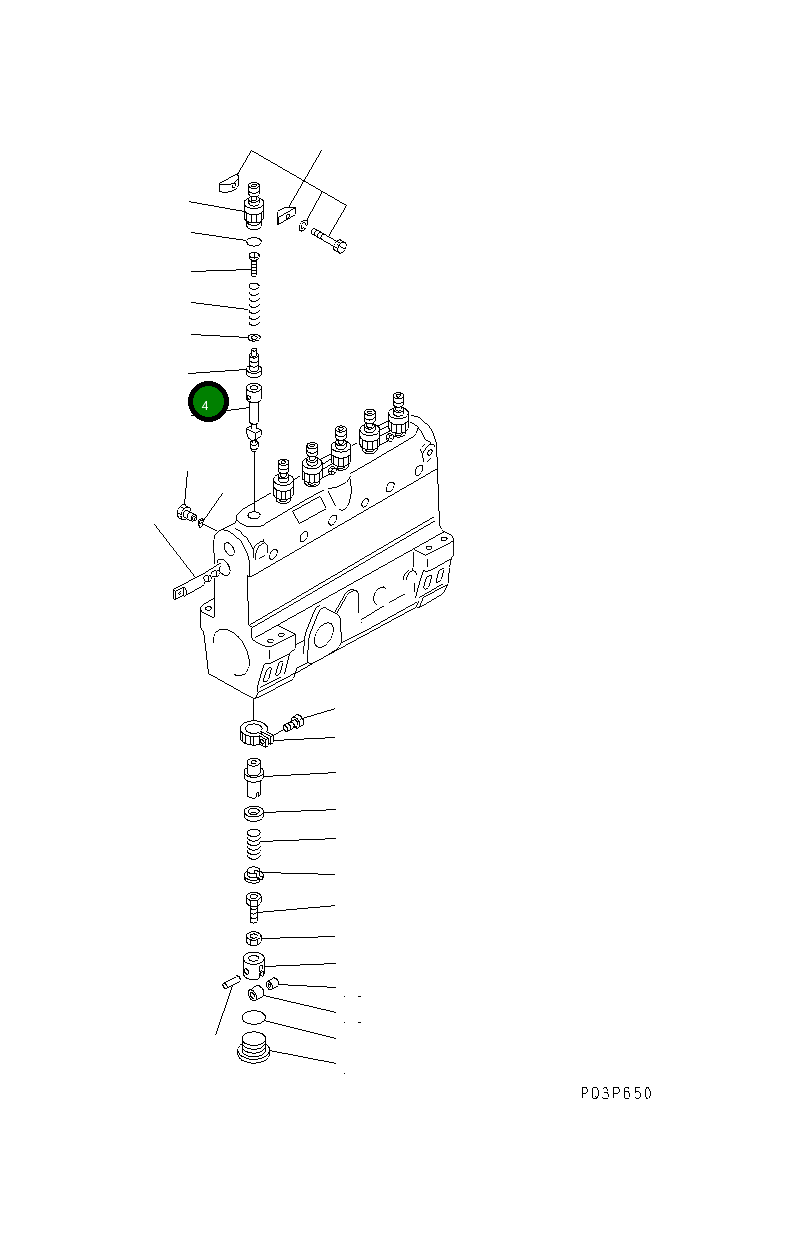 Клапан DK133110-3920 Komatsu