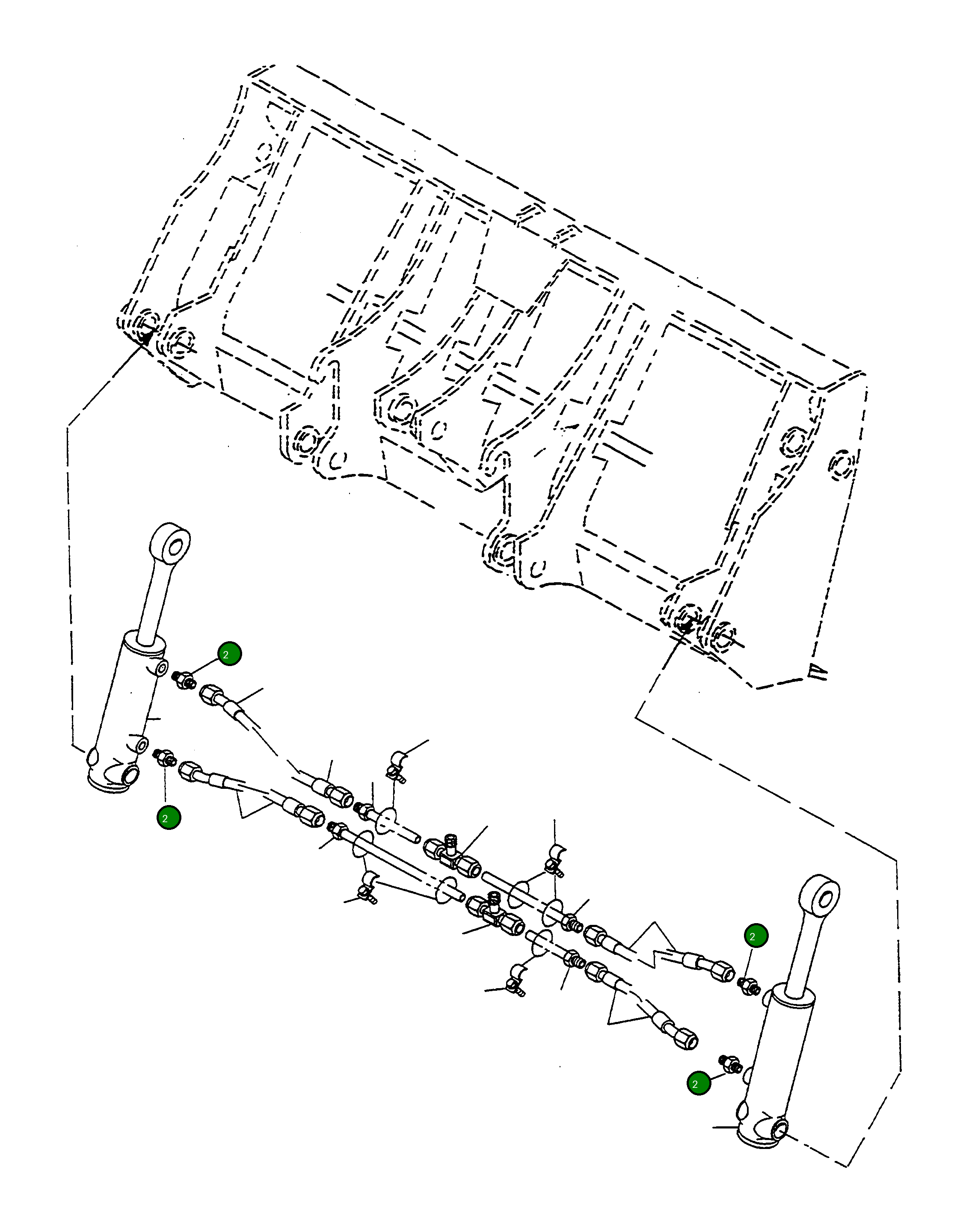 Шпилька 4918381M1 Komatsu