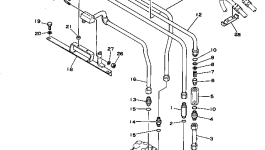 Трубка 20D-62-16911 Komatsu