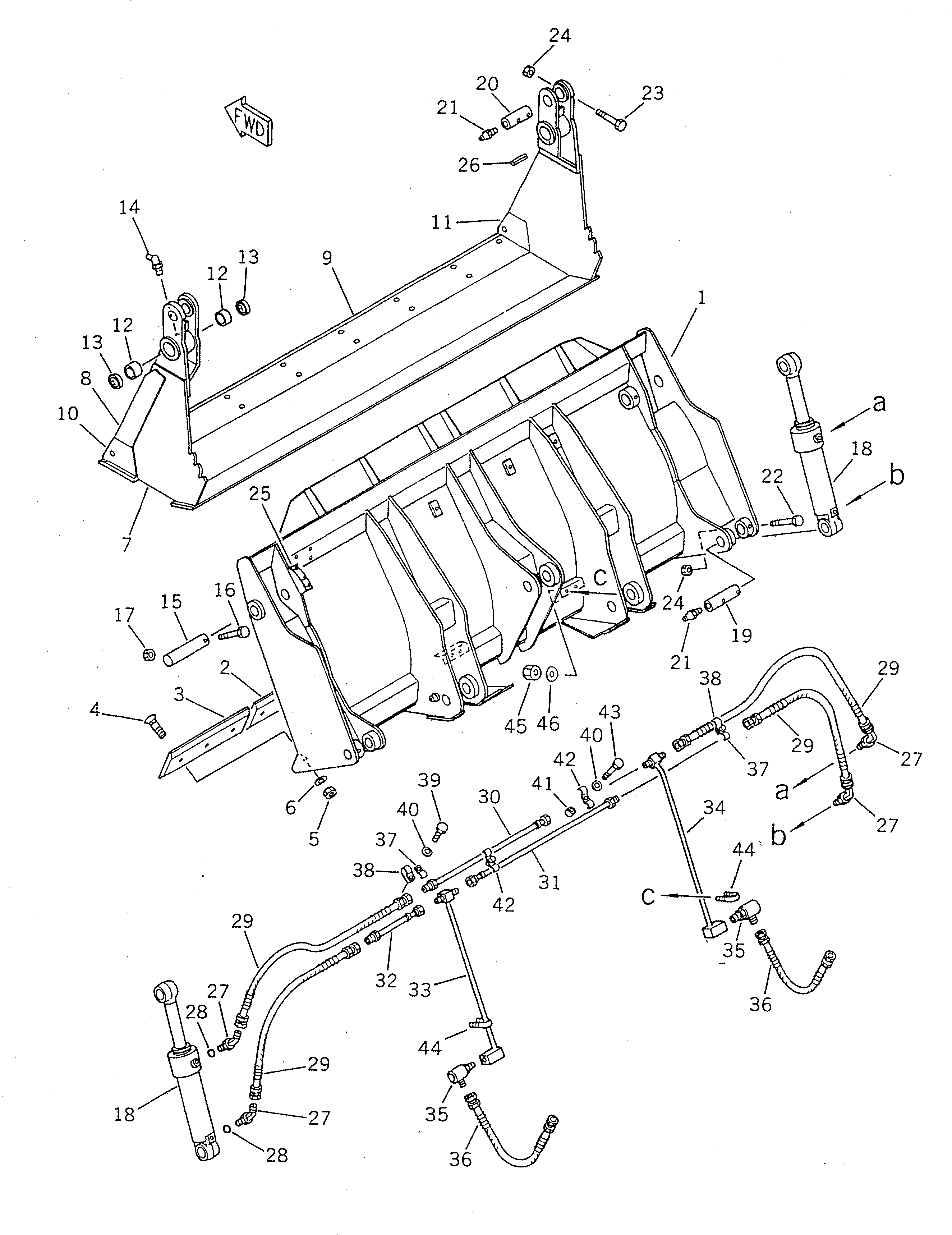 Зажим 417-823-1111 Komatsu
