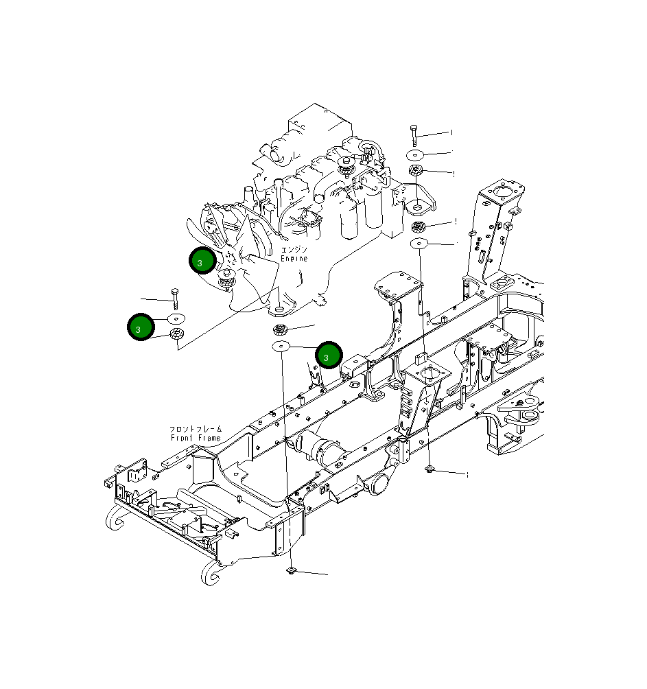 Шайба 424-01-11220 Komatsu