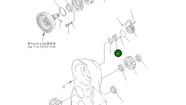 Втулка 427-15-13350 Komatsu
