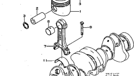 Шатун 6140-31-3100 Komatsu
