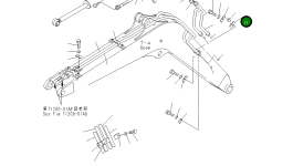 Хомут 22N-62-12391 Komatsu
