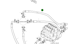 Шланг PF3/4-1650L 2184-1124D134 Komatsu