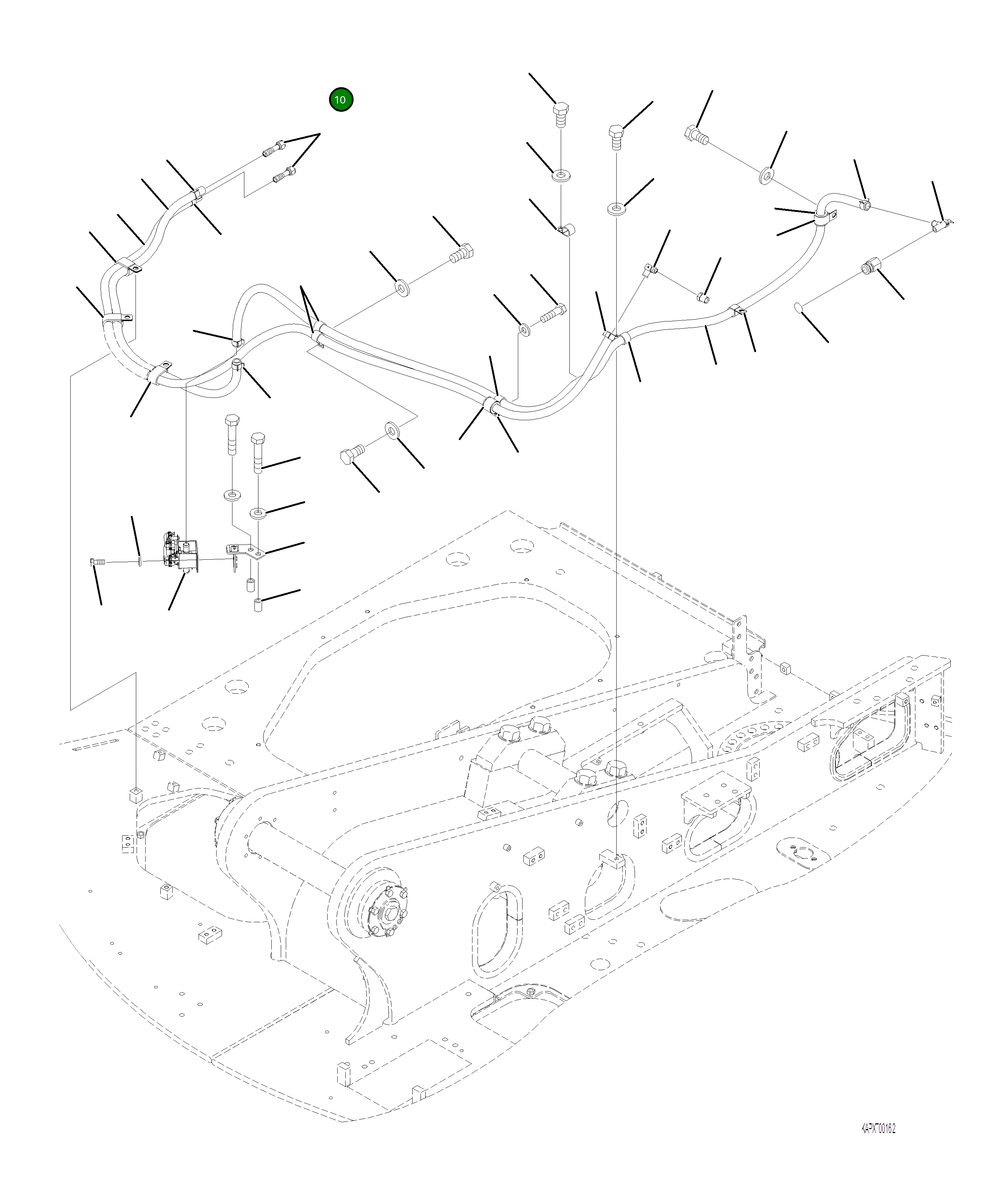 Клапан 4A1-979-2750 Komatsu