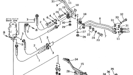 Трубка 209-62-64161 Komatsu