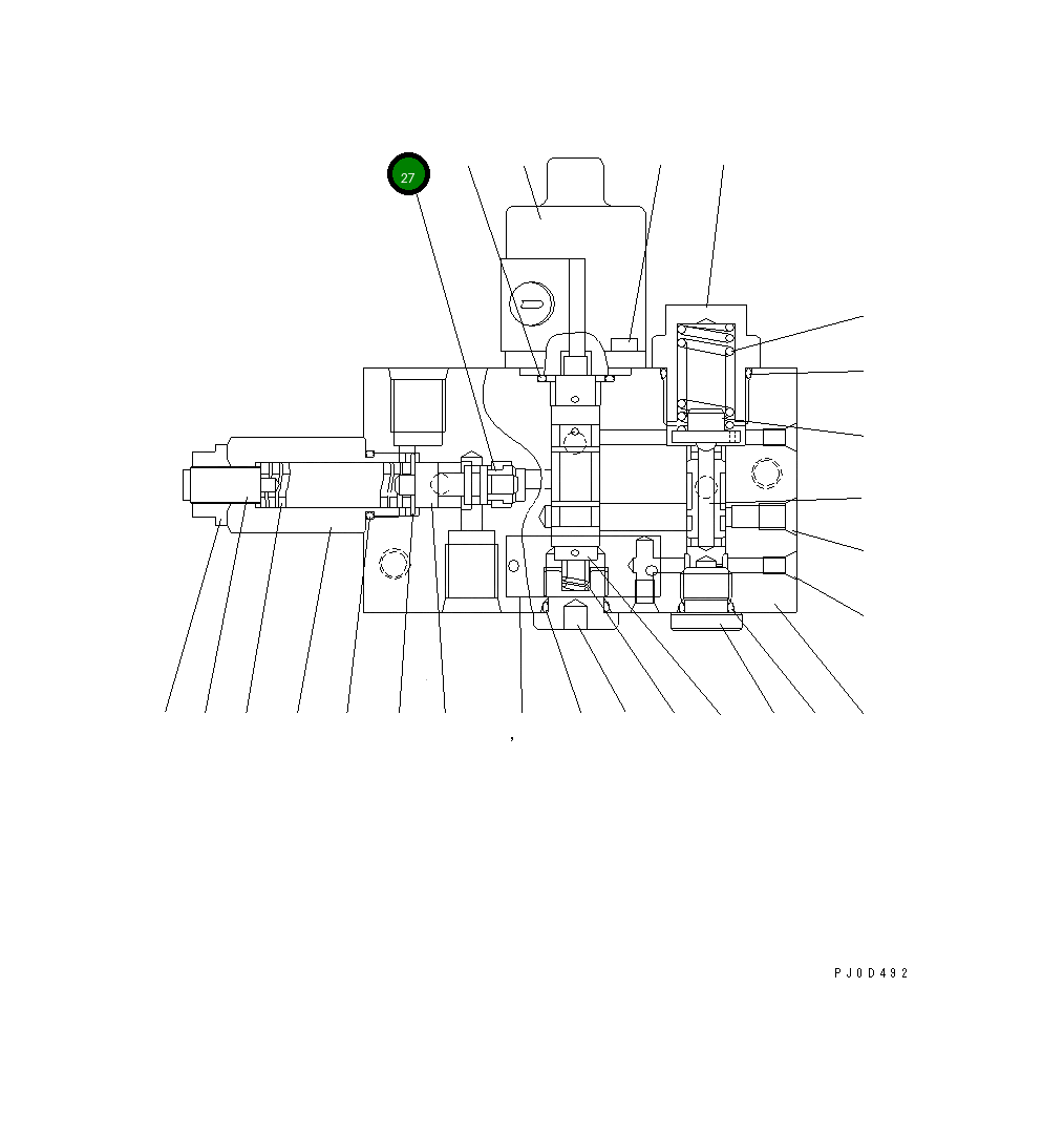 Сиденье UC1100463847 Komatsu