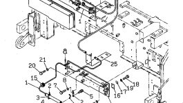 Кронштейн 262-70-64160 Komatsu