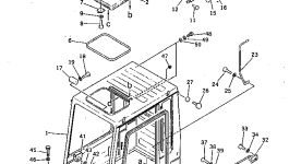 Сиденье 205-54-72880 Komatsu