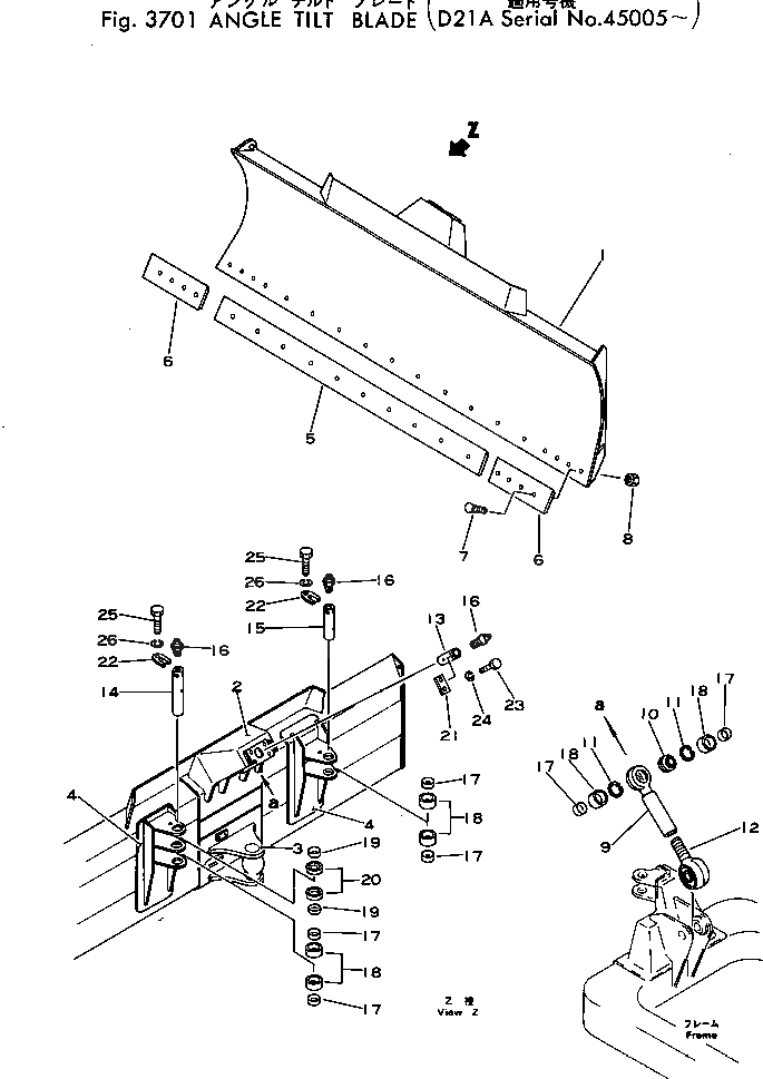 Винт 104-72-22422 Komatsu