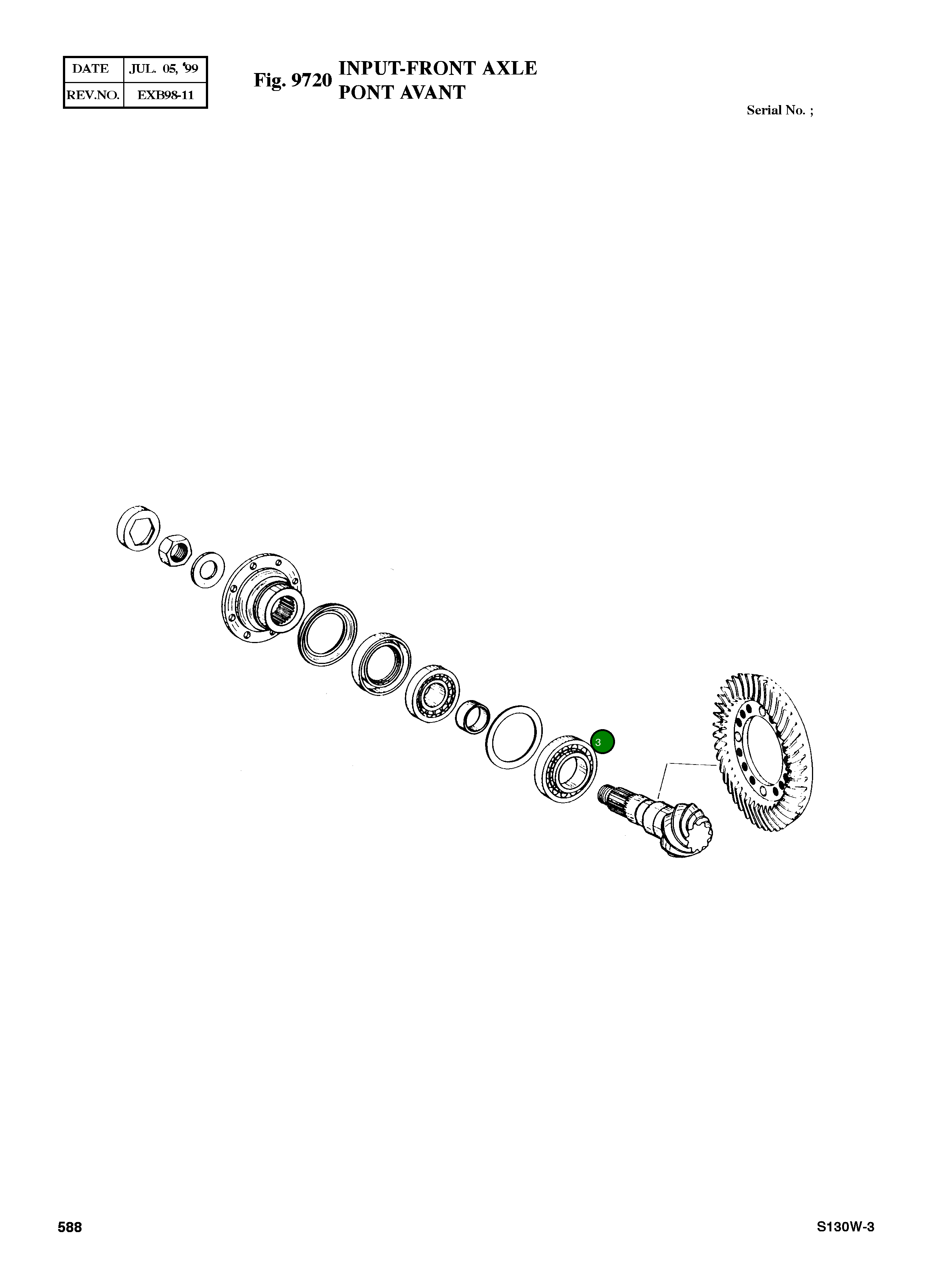 Роликовый подшипник 0750 117 355 Komatsu