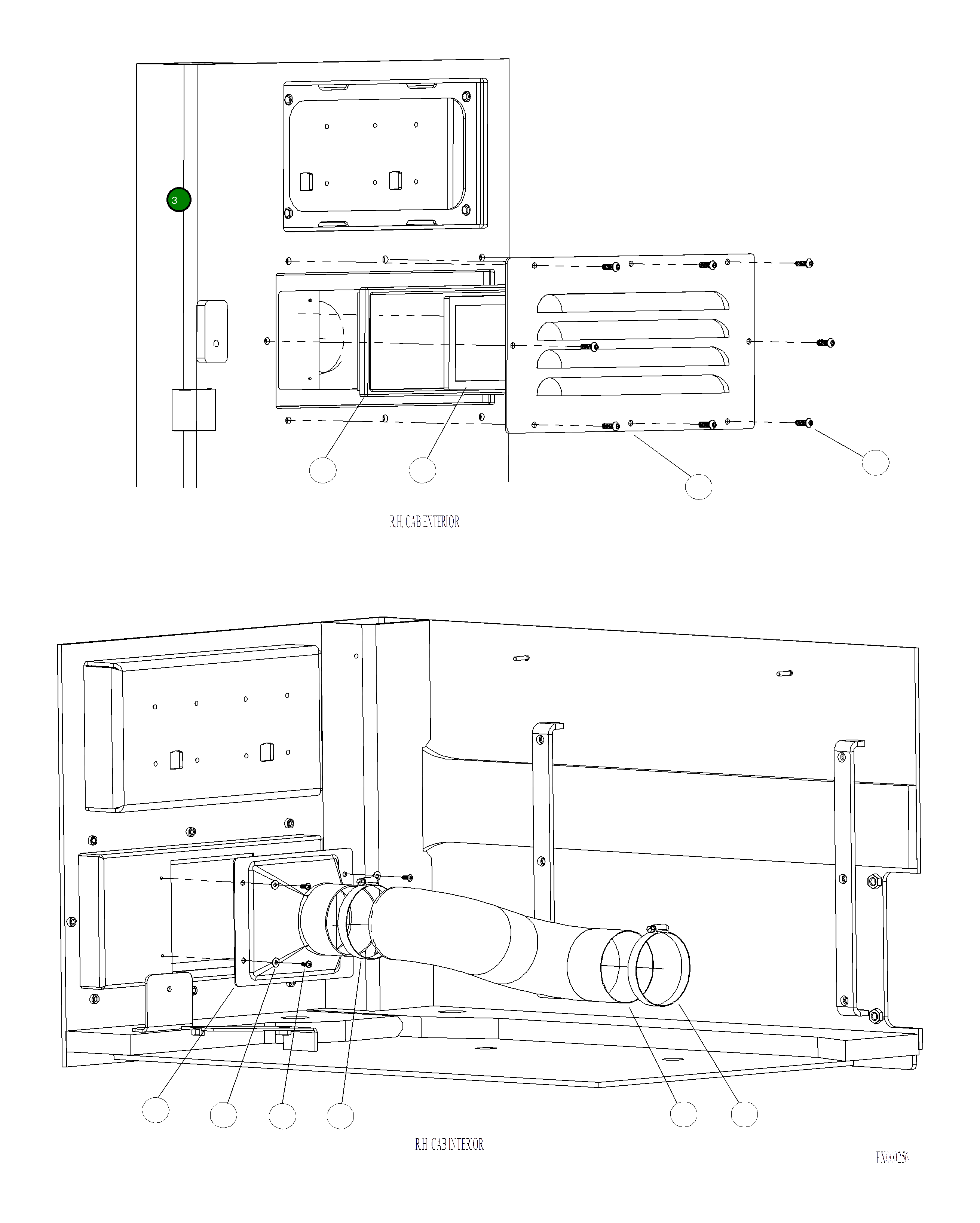 Фильтр воздушный 22112KF Komatsu