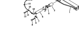 Штанга (D65P) 144-812-1113 Komatsu
