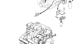 Ремень генератора 959 777 Komatsu