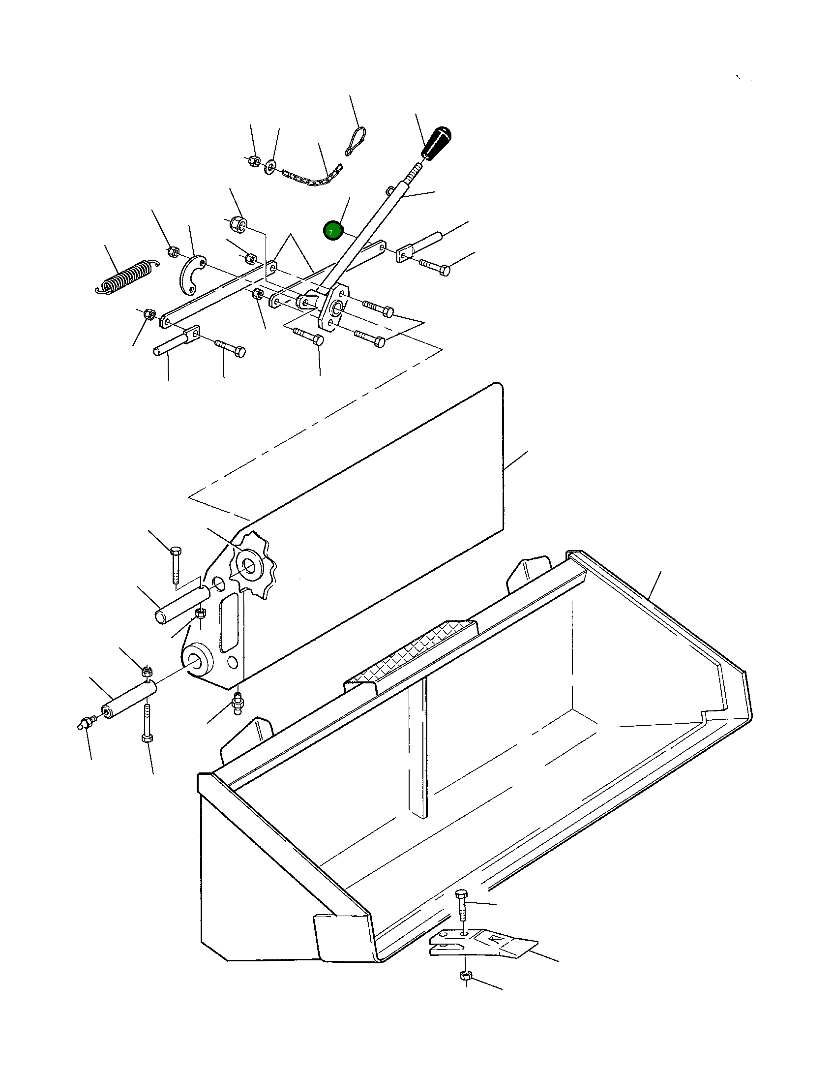Шатун 338803608 Komatsu