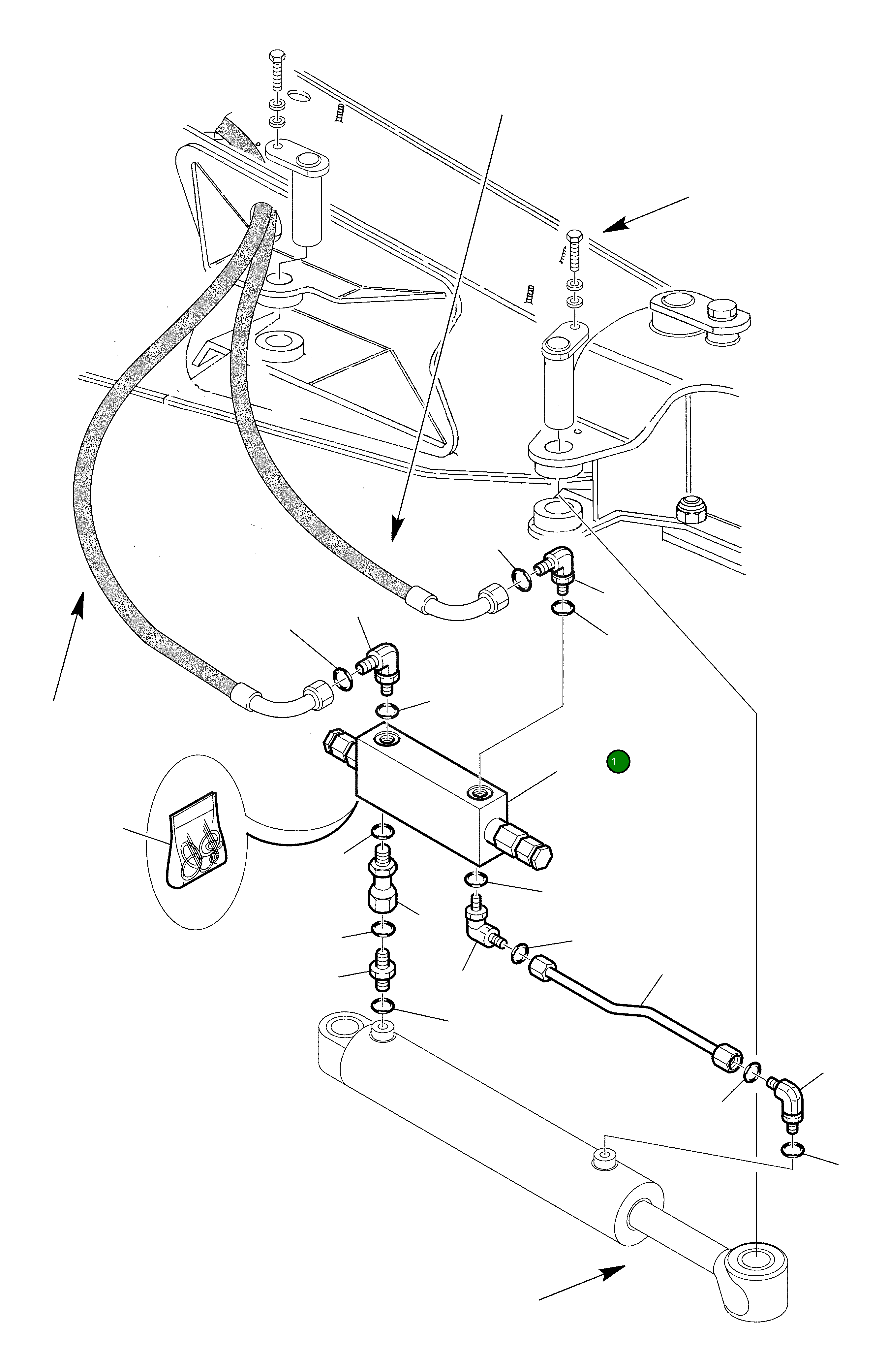 Клапан 845250046 Komatsu