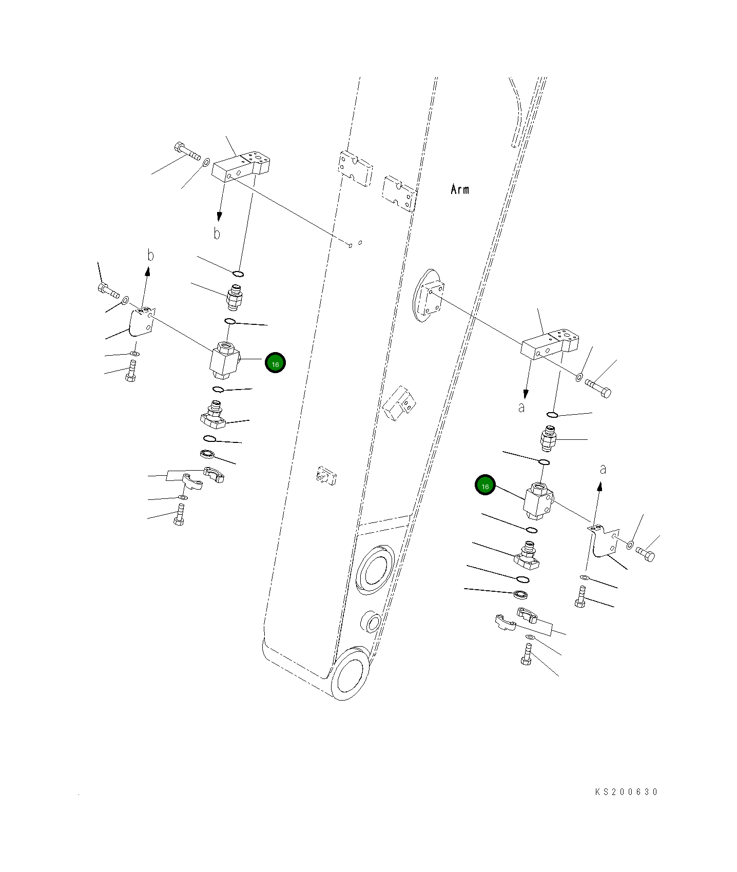 Клапан 20Y-62-KC790 Komatsu
