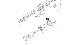 Шарик 416-64-15460 Komatsu
