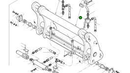 Шаровой клапан 423-71-H0P42 Komatsu