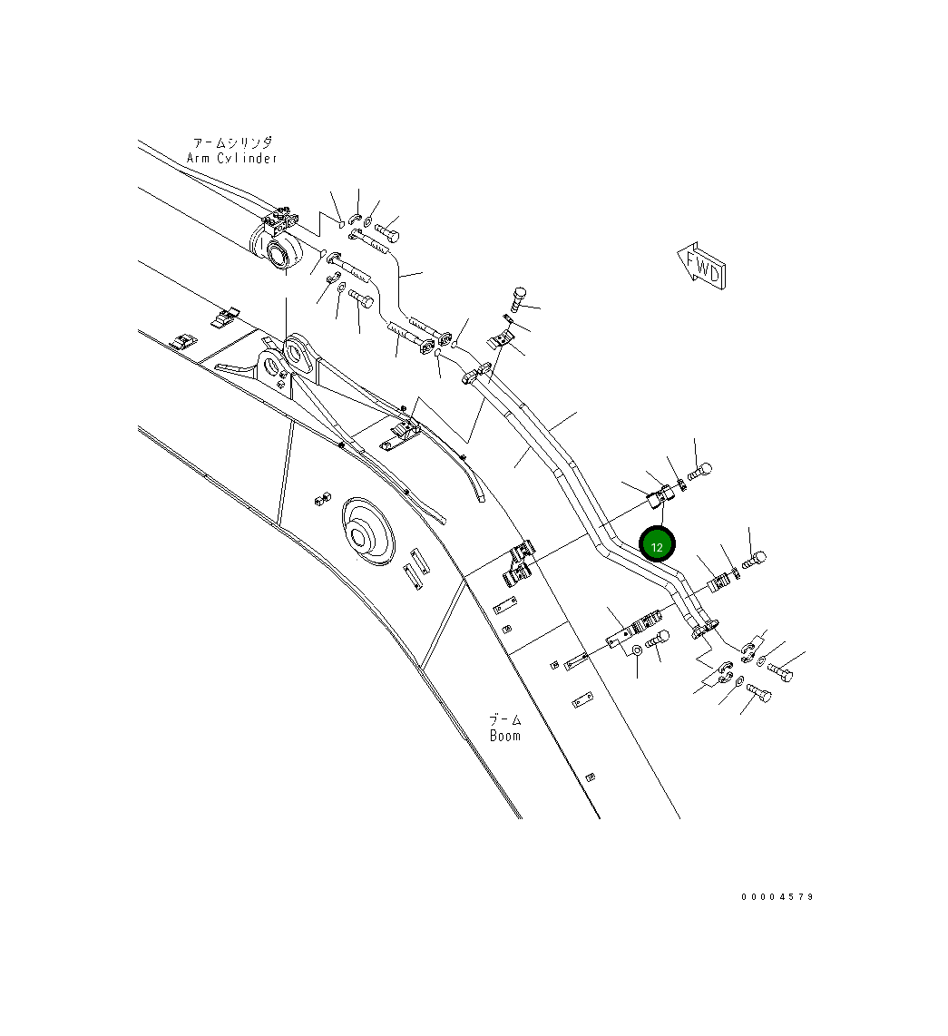 Хомут 20Y-62-13730NK Komatsu