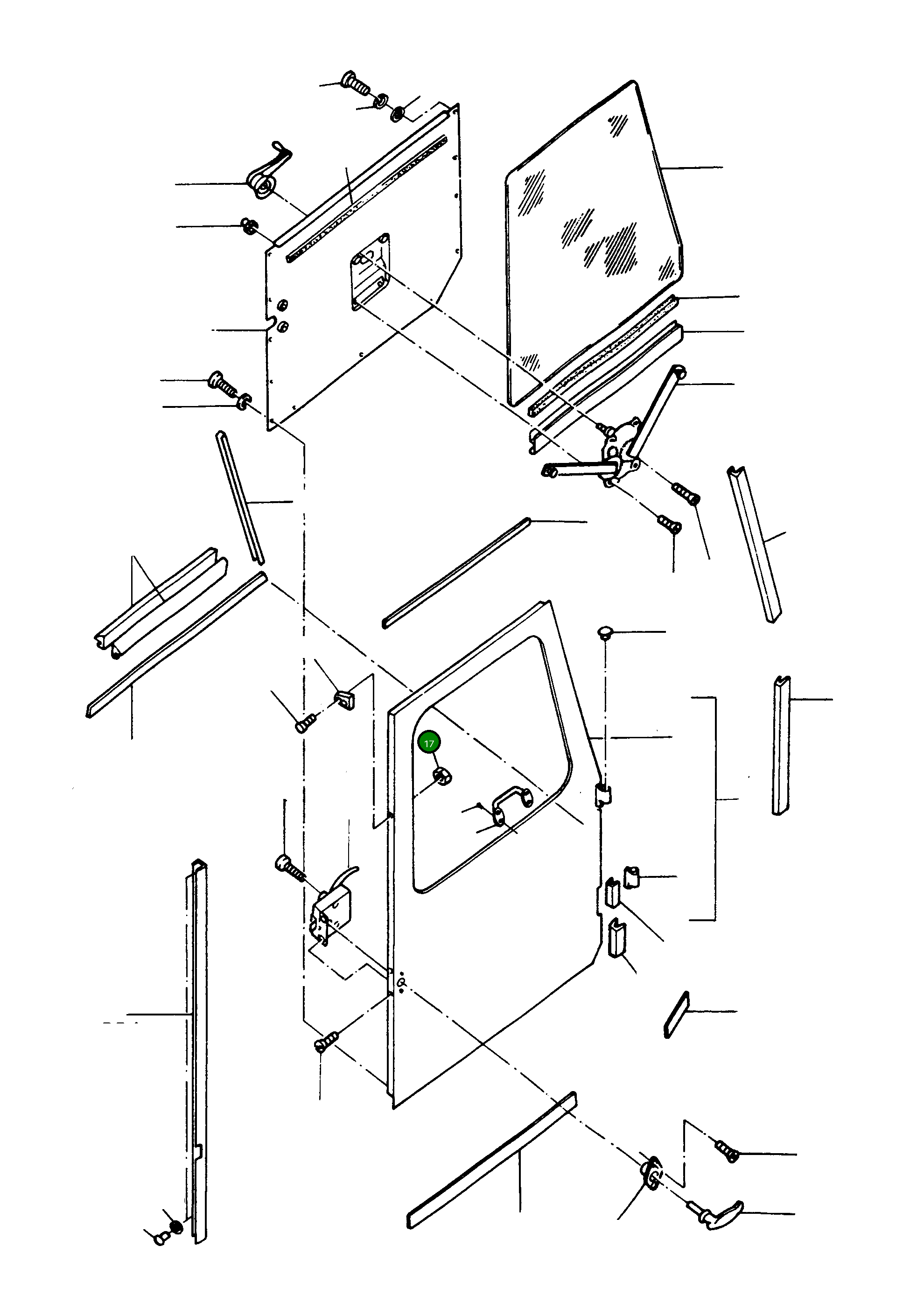 Гайка 1444324X1 Komatsu