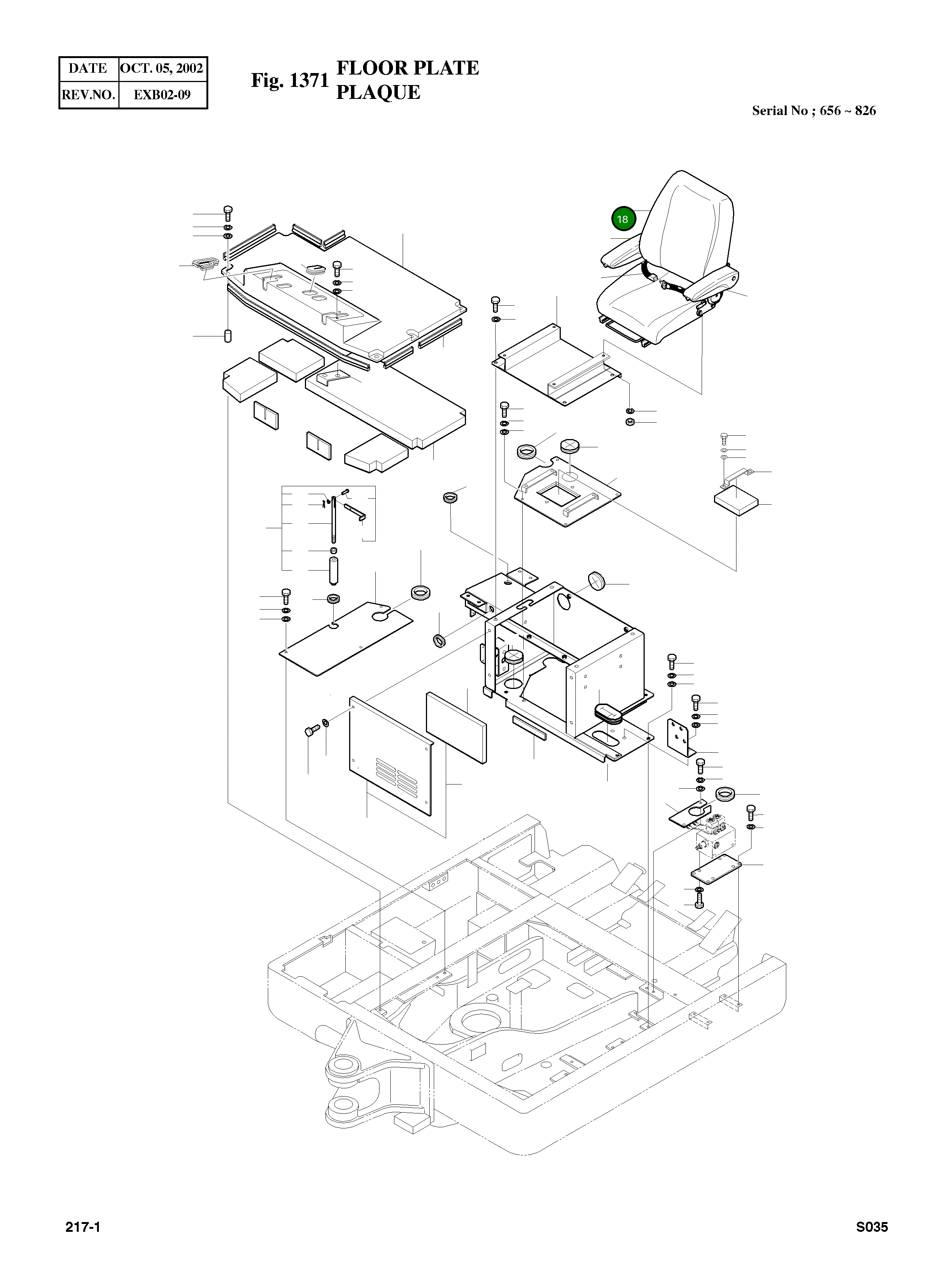 Сиденье 901-00016A Komatsu