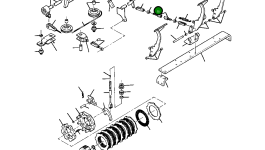 Контргайка тонкая - 1/2NF 145 406 Komatsu