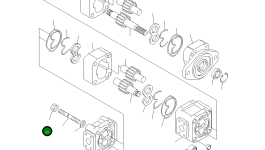 Гайка KB93308-14110 Komatsu