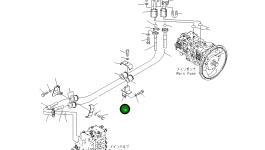 Хомут 22U-62-21181 Komatsu