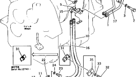 Трубка 19N-76-11130 Komatsu