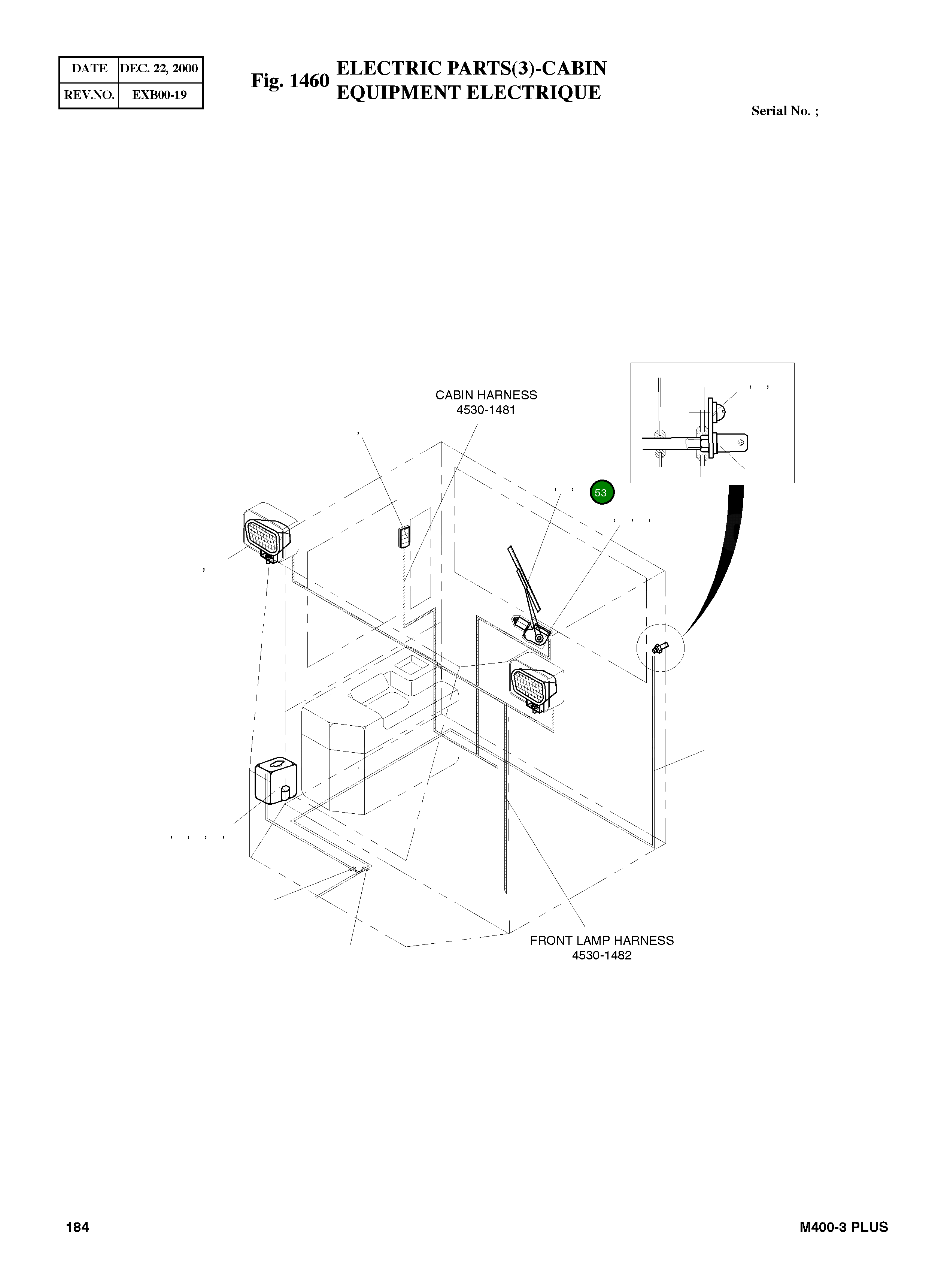 Щётка стеклоочистителя 325L 2507-6005 Komatsu