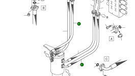 Шланг в сборе DN 40 x 1320 514 650 98 Komatsu
