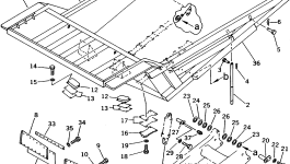 Корпус, в сборе (карьерное исполнение, для кузова 70 м³) 561-83-6A100 Komatsu