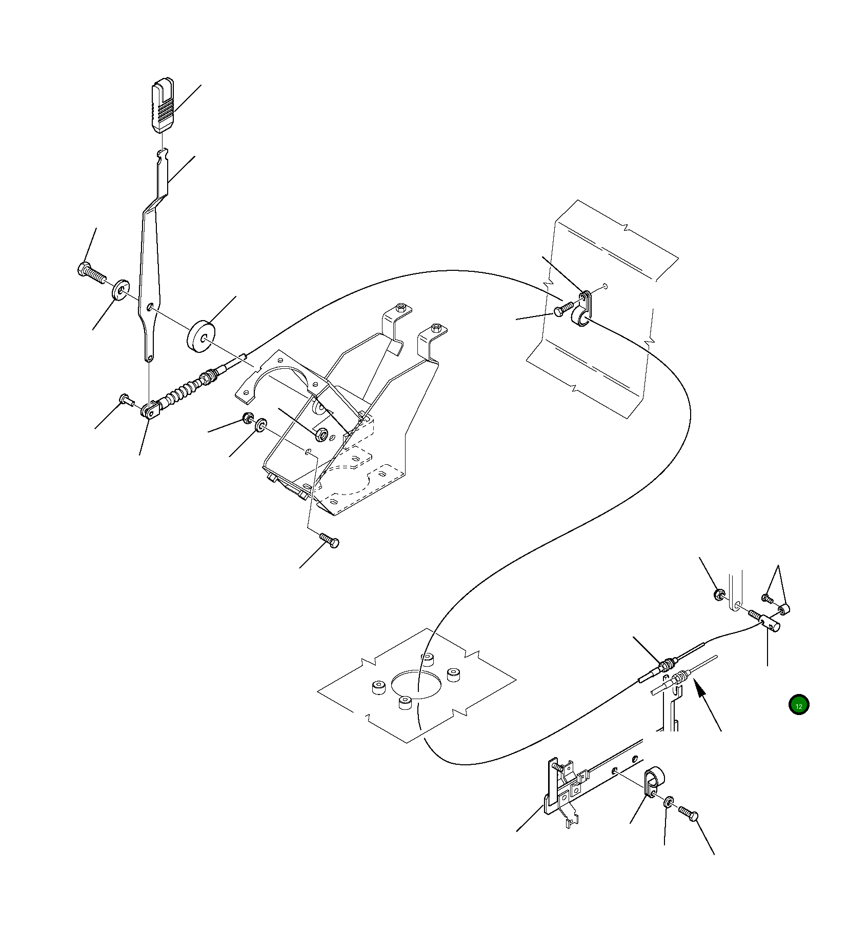 Хомут 883000041 Komatsu