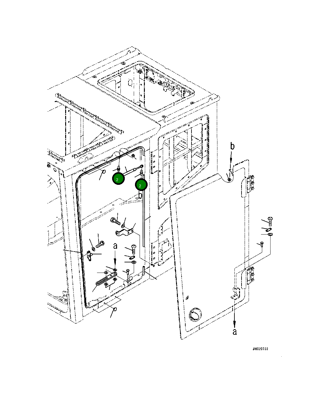 Шарик-штифт 4A2-53-16271 Komatsu