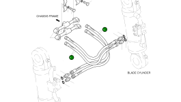 Шланг PF1/2-630L 2184-1054D15 Komatsu