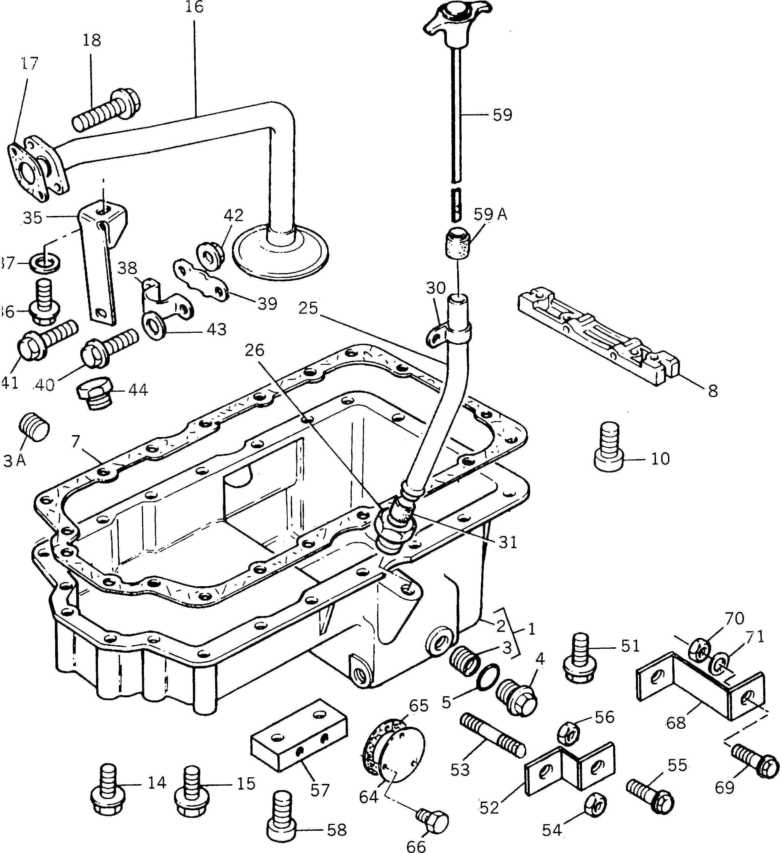 Поддон PK4145H043 Komatsu