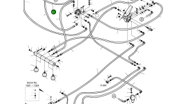 Шланг 2-PF3/8-2300L DS2059329 Komatsu